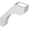 Ekena Millwork 4-in. W x 18-in. D x 22-in. H Legacy Architectural Grade PVC Knee Brace BRCP04X18X22LEC - alternate 5